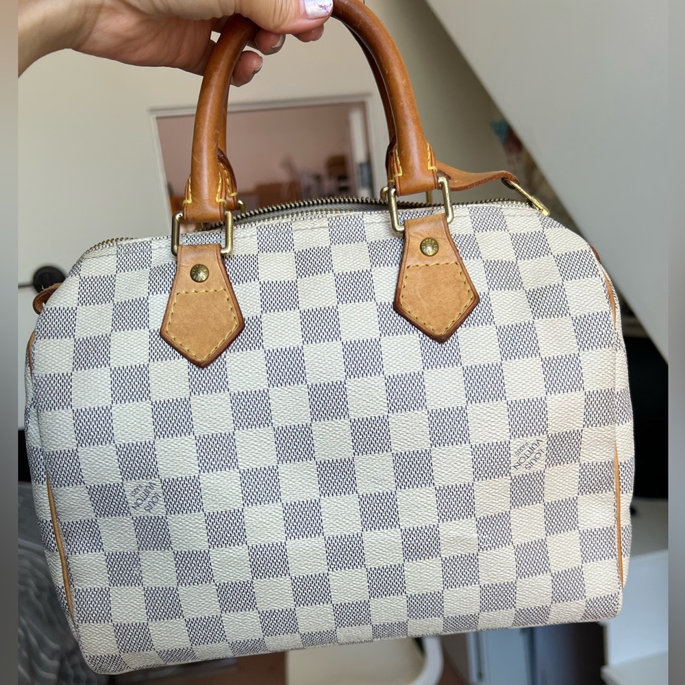 LV Damier Azur Speedy 25 Louis Vuitton